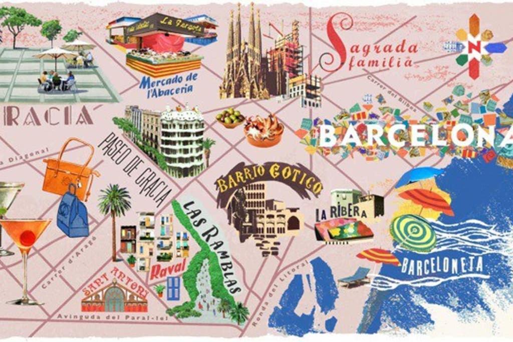 7 Pax Montserrat Ramblas Barcelona Barcelone Extérieur photo